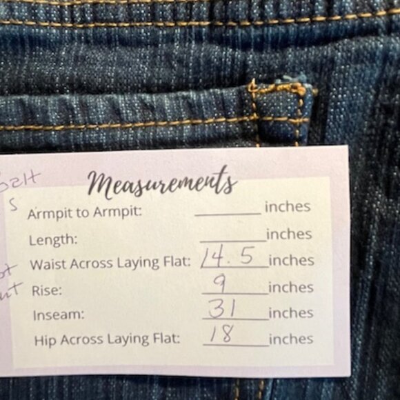 J Galt Bootcut Jeans- Size S - Picture 7 of 7